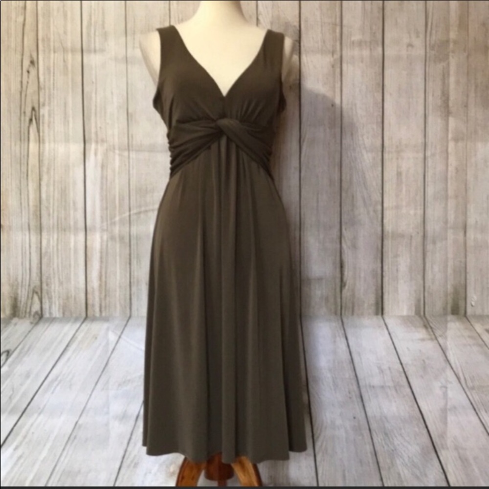 Max & Cleo Twist Front Dress
